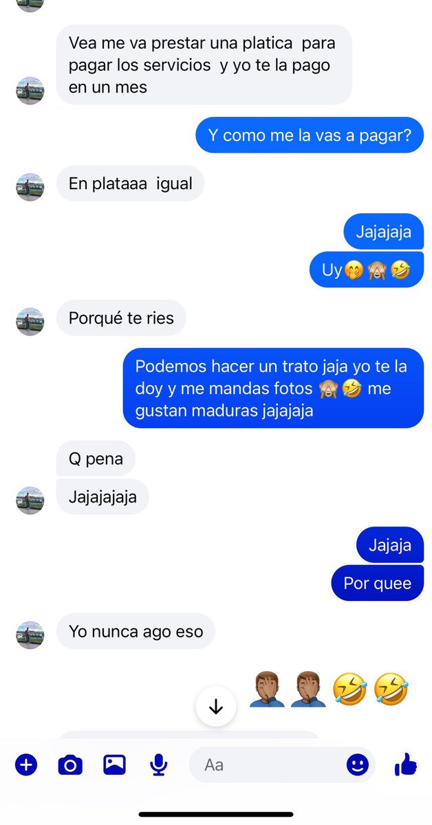 ConfesCornudas's tweet photo. 😈Confesión de @Espartacoo07 😈

Hola, quisiera confesar que me habla la mama de una amiga de la infancia para que le preste dinero y le saco fotos a cambio de dinero ya que yo estoy en el extranjero, ella tiene 58 años y tiene marido, que opinan https://t.co/Li5exuZxLZ