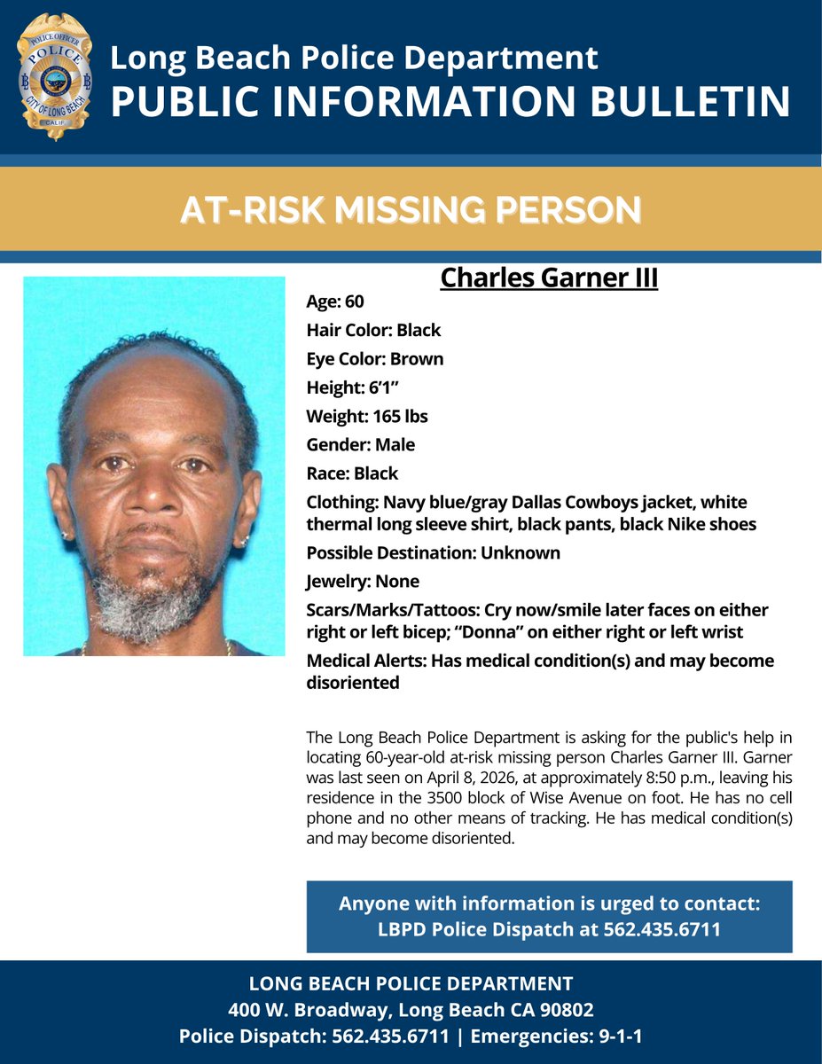 Long Beach PD (CA) tweet media