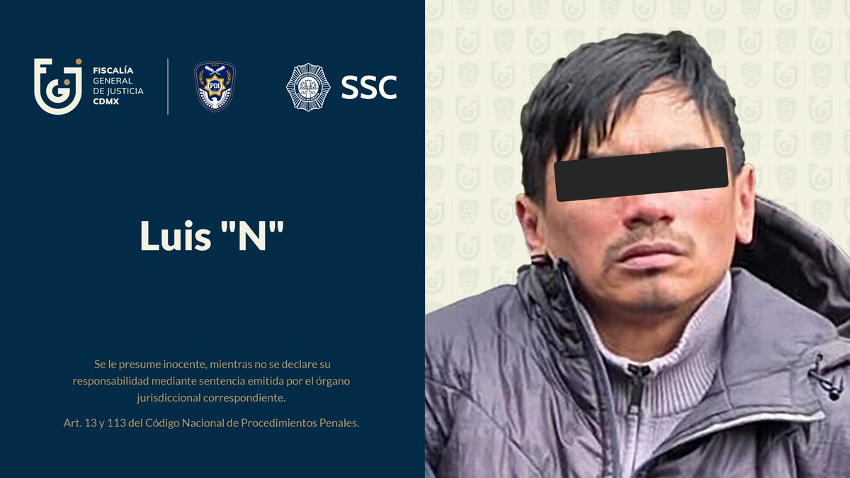 Fiscalía CDMX tweet media