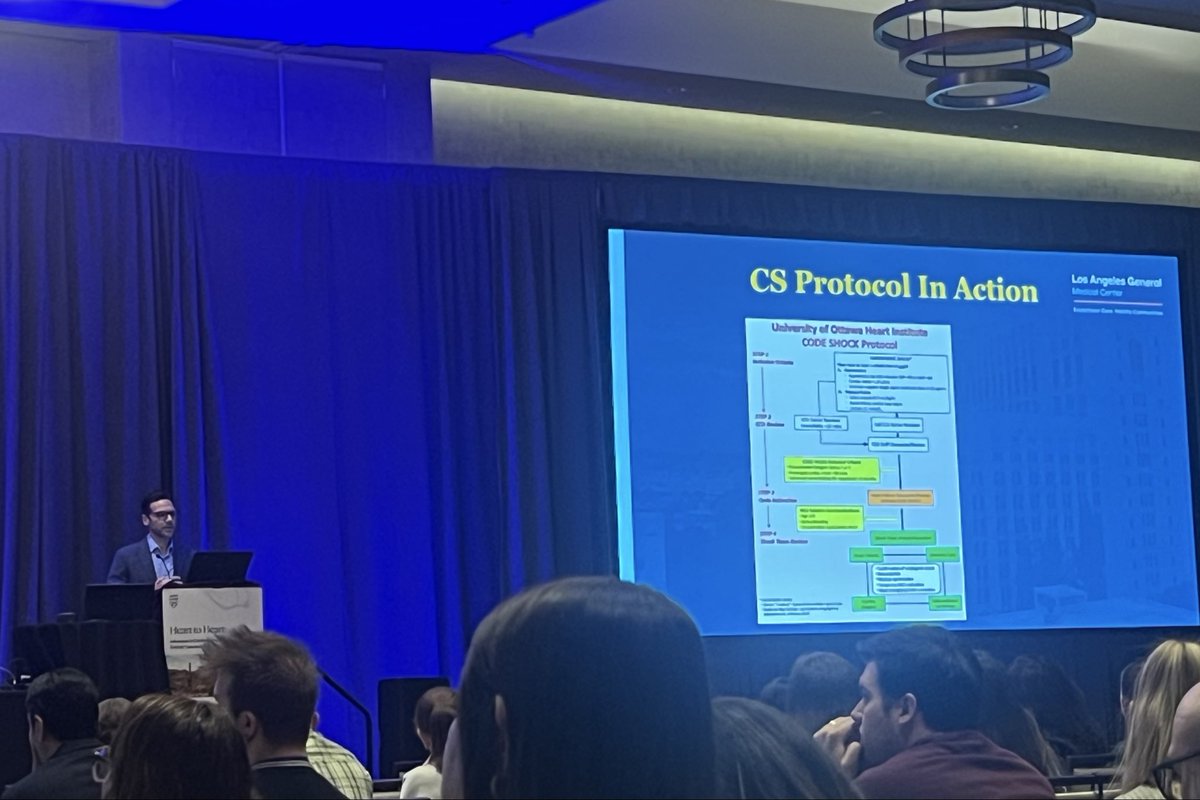CriticalCardio's tweet photo. Building Cardiogenic Shock Teams in Community Practice with Dr. Brandon Wiley presenting at Heart to Heart @MayoClinicCV in Scottsdale🏜️ https://t.co/U9eDfVU2KN
