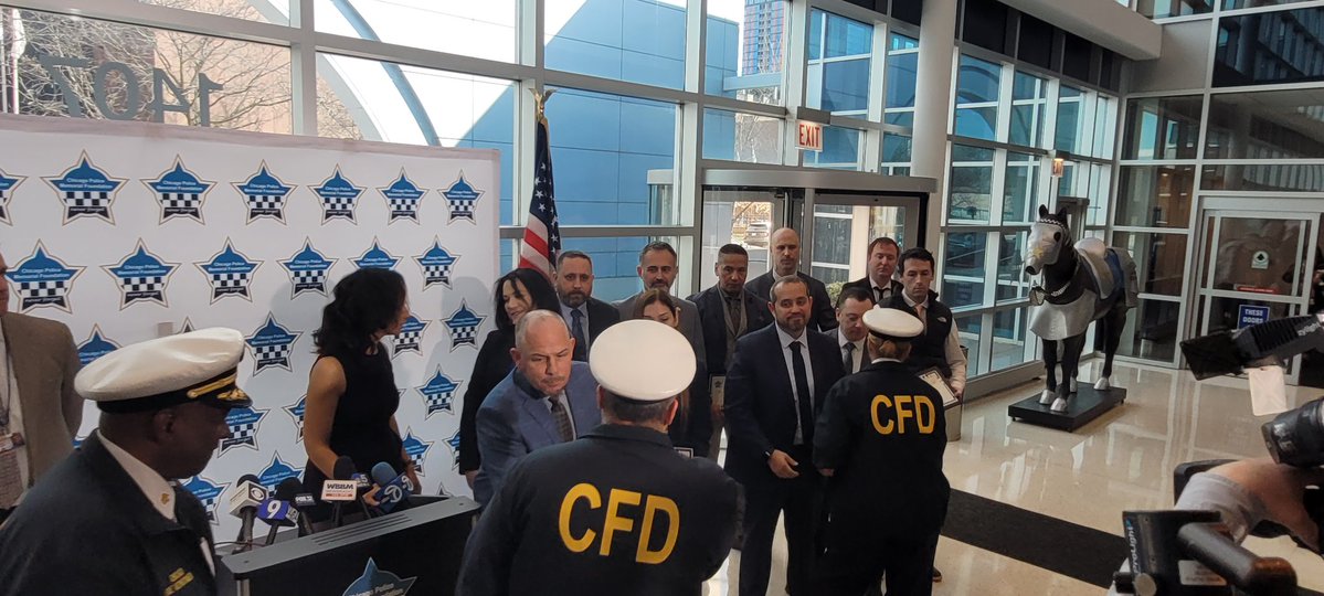 The Chicago Fire Department is deeply appreciative of the CPD  Detectives and staff whose hard work and diligence resulted in the arrest and charges for the man allegedly responsible for setting  the fire that resulted in Firefighter/ EMT Michael Altman's death.