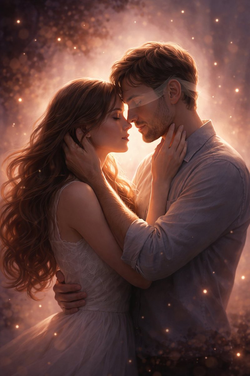 ruhinrhyme's tweet image. Hearts collide without a guide—
love is #blind, yet sees inside.
It finds a spark in unseen light,
turns quiet dark to ember-bright,
and in that fall, so soft, so kind,
we lose our sight… and still we find.
#vss365