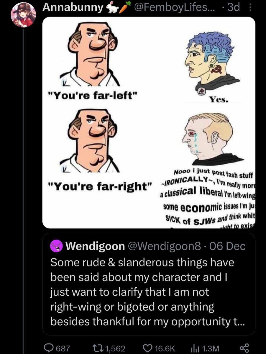 Insane Cope tweet media