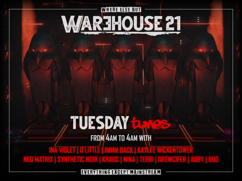 Warehouse 21 tweet media