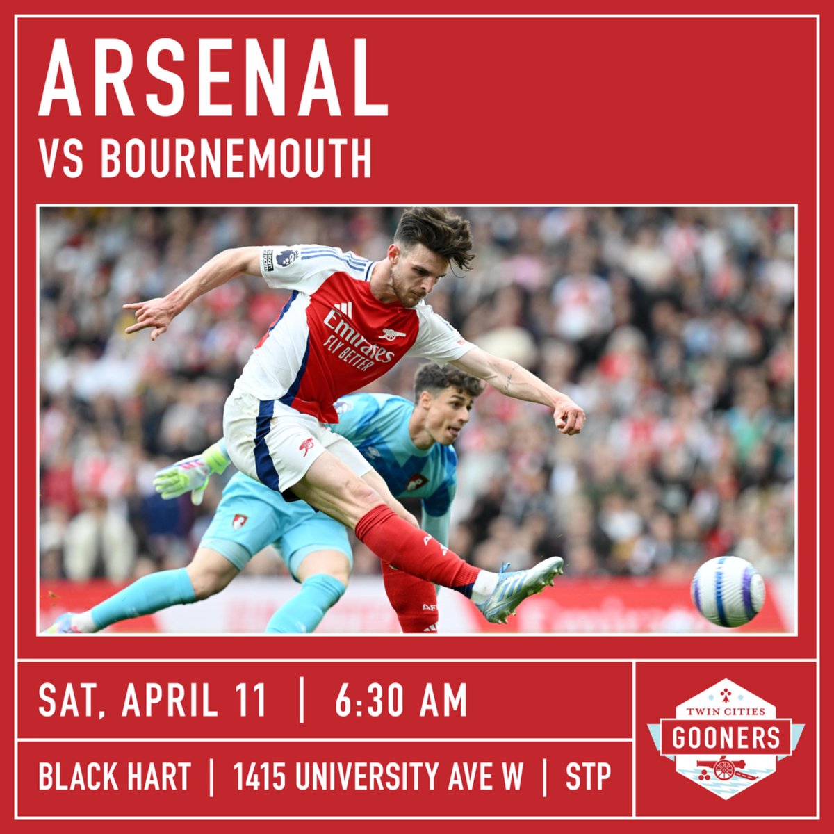 Twin Cities Gooners tweet media