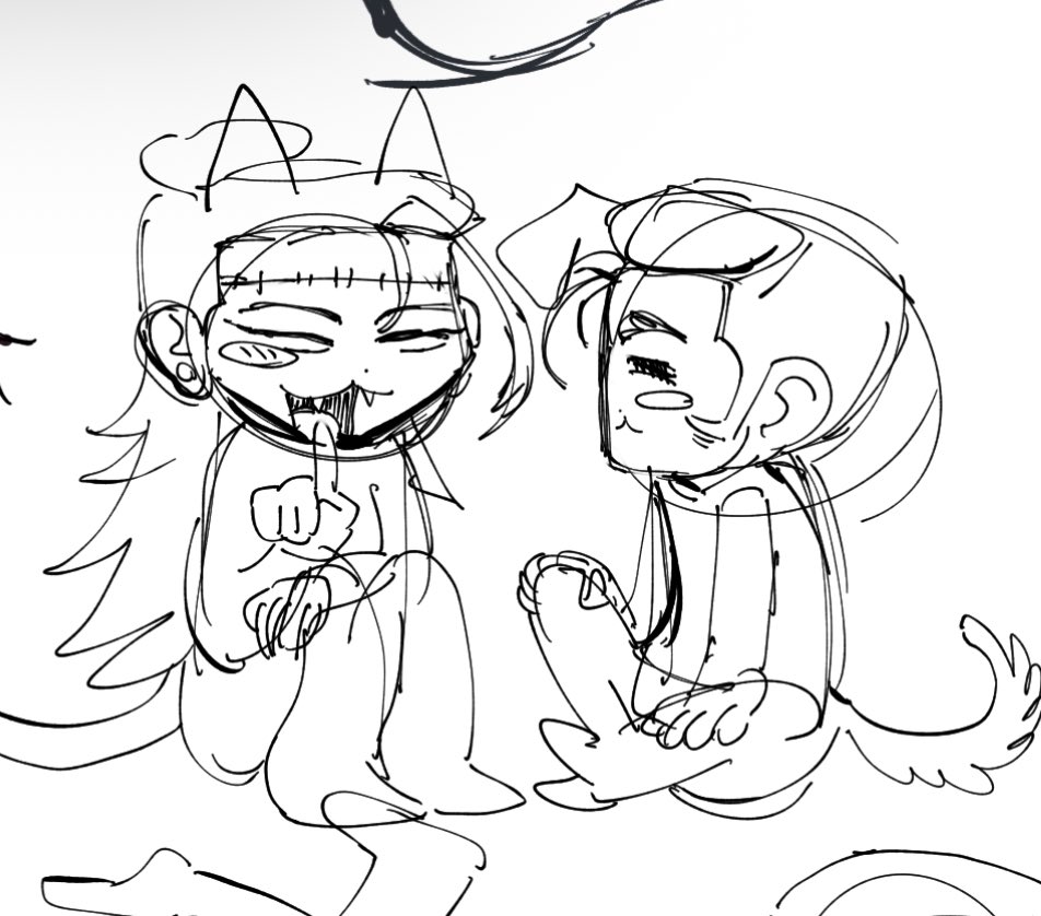 barougod666's tweet photo. doodles #pinchan https://t.co/STGKzN8oL5