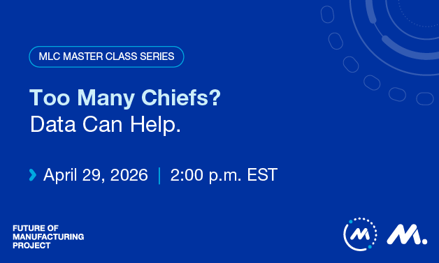 MfgExecutive's tweet image. New digital tech has prompted an explosion of digital leadership titles across #manufacturing, but these roles unintentionally fragment enterprise #data.

Join #MLCouncil &amp;amp; @KalypsoROK to uncover the importance of data-centric leadership.

Register now: us02web.zoom.us/webinar/regist…