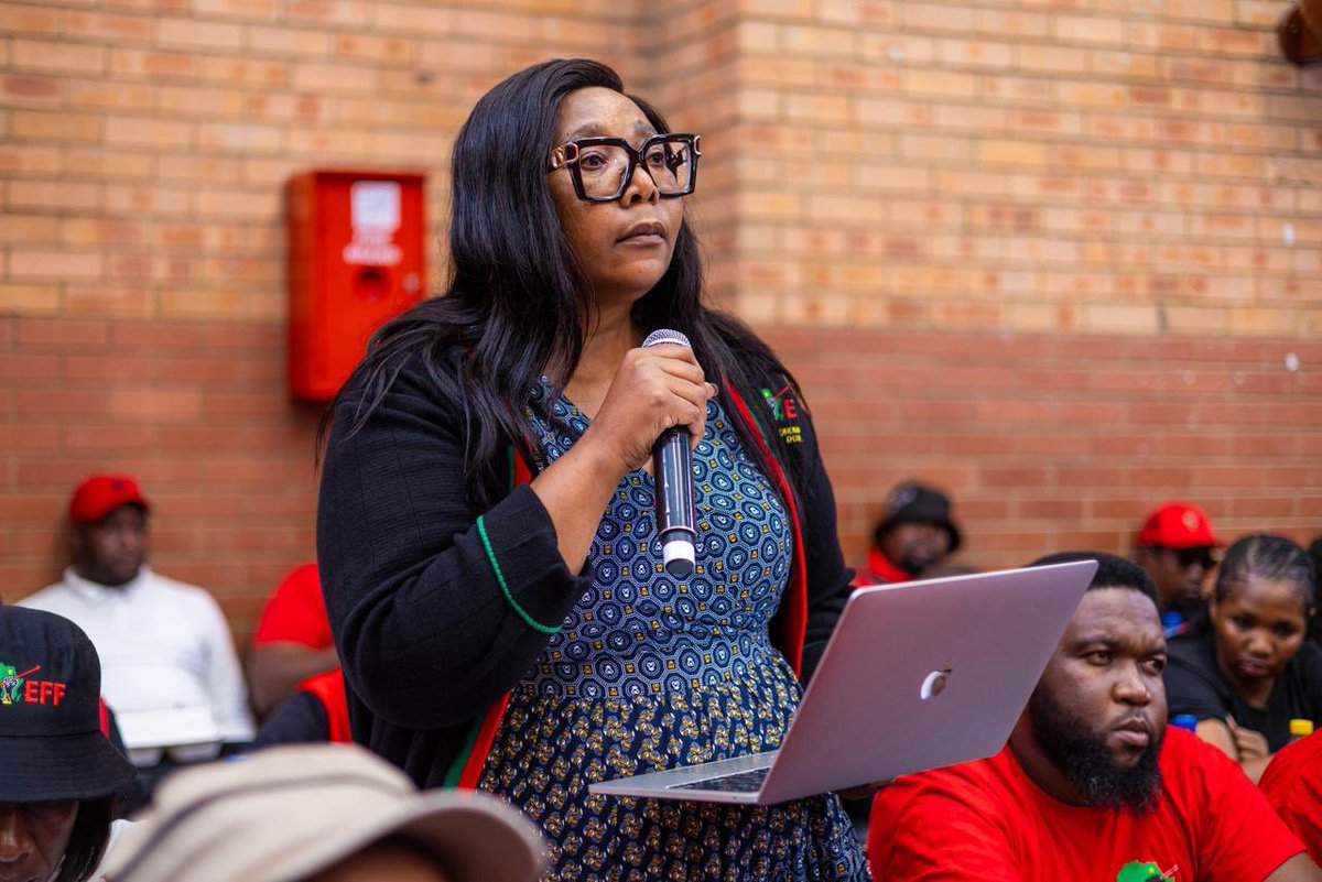 Economic Freedom Fighters tweet media