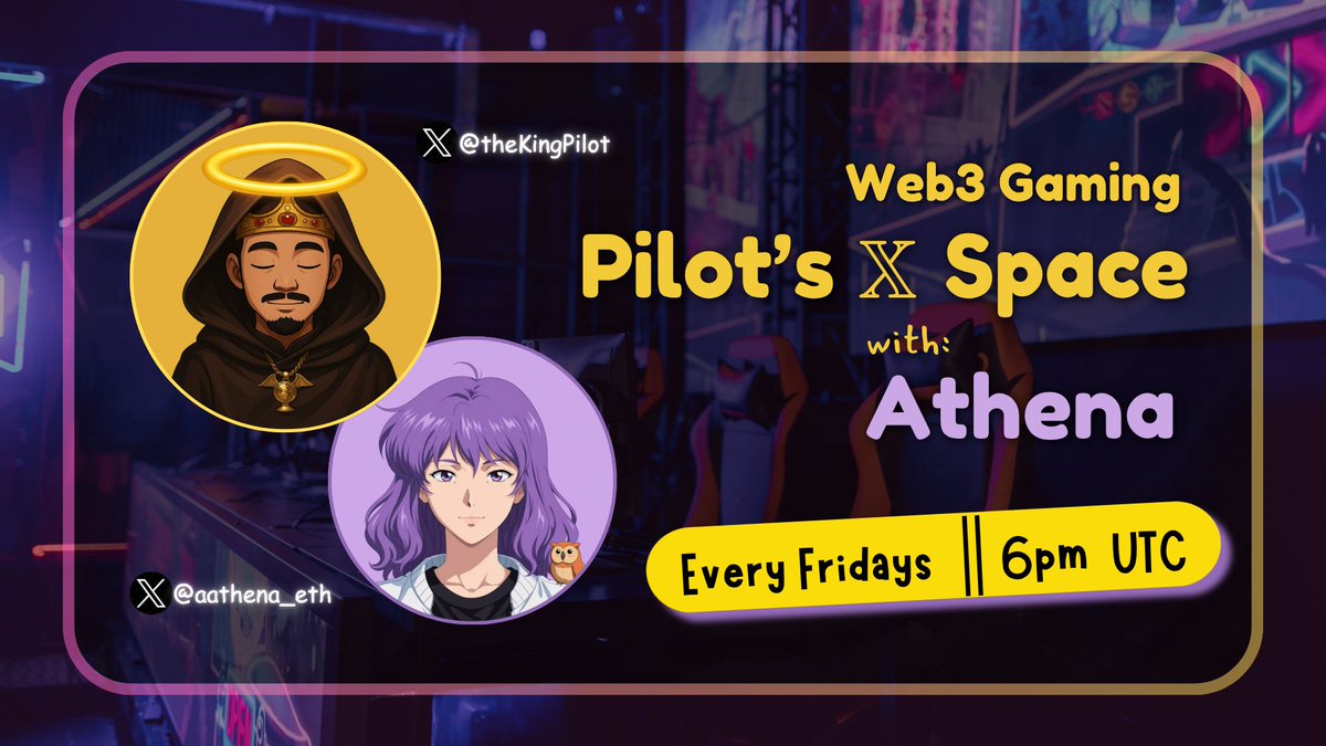 I love and appreciate the feedback you lovely bots gave on the Poll

The time is adjusted to 6pm UTC to try to accommodate everyone!

Scope tomorrow's Space topic:

"Will Axie Infinity carry Web3 Gaming into the Golden age?"

Can they pull off what they did in 2021 again or are