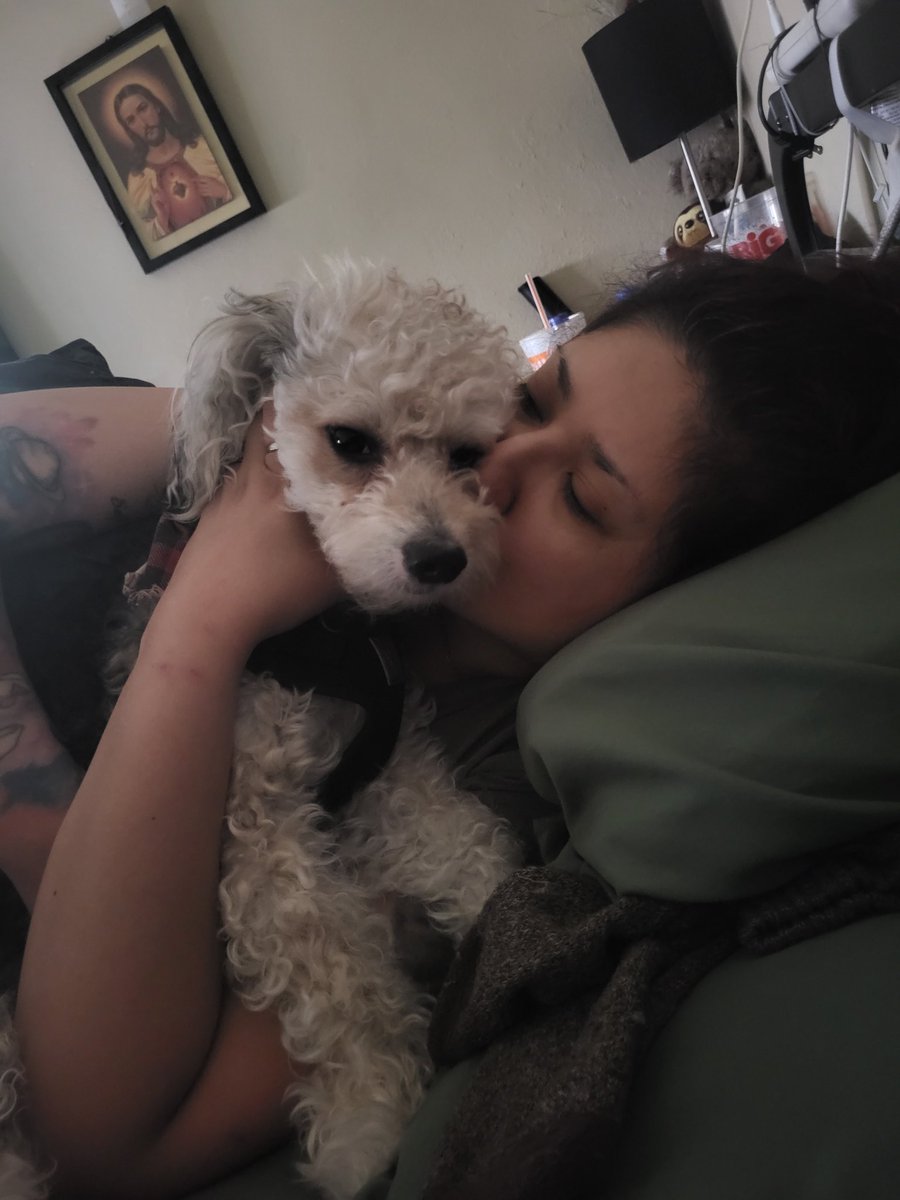 Vikkitori03's tweet image. Me &amp;amp; the love of my life 🐾❤️
#doglover