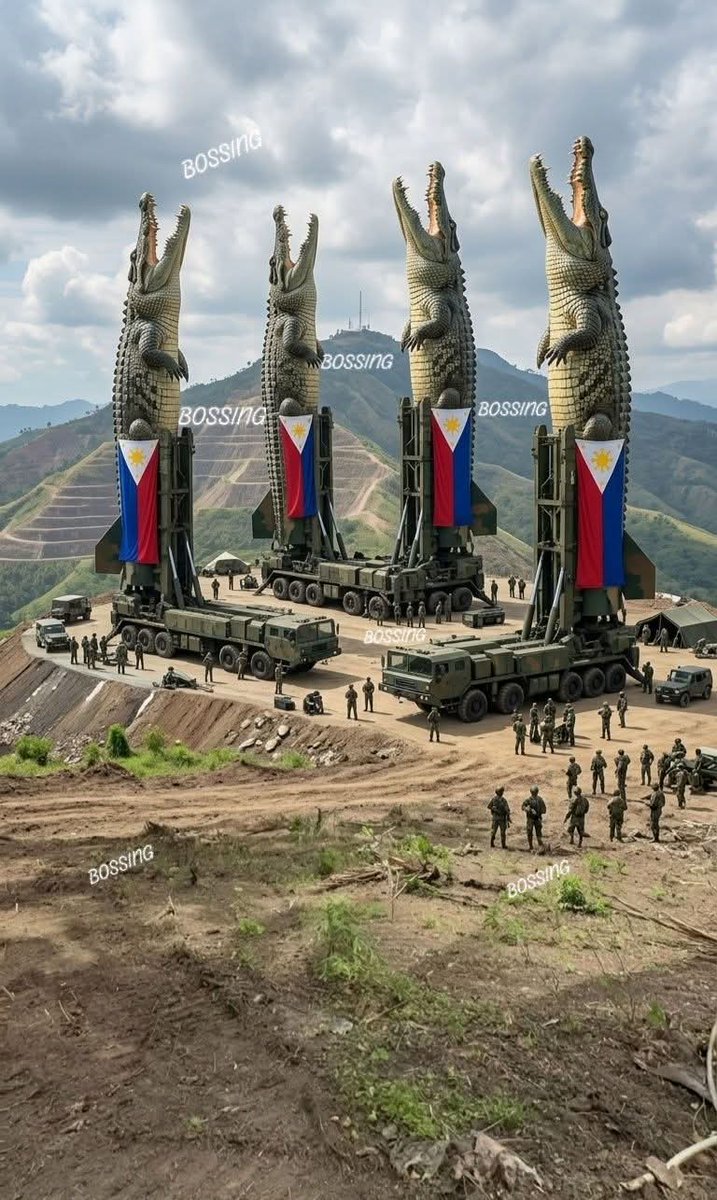 marky042013's tweet photo. @ReHorizon3 Philippine ICBM CROCODILES..🐊🐊🐊😂 https://t.co/HQ0OedN6OX