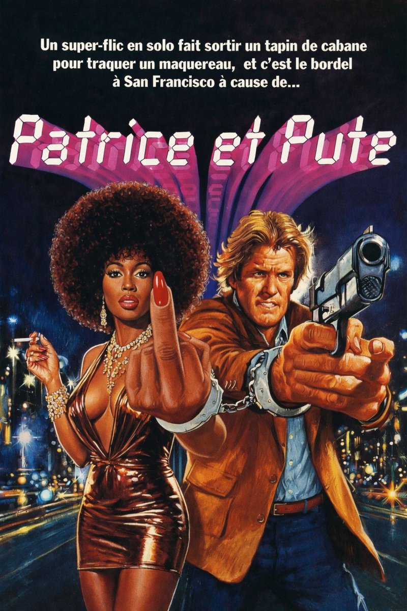 <a href="/BenevoloLibNat/">PATRICE & PUTE 6</a> <a href="/lecampdubien666/">ŚṬN</a> <a href="/Yello_Lady/">Sorcière du Berry 🦂</a> Cher Patrice, j'en profite pour te demander le pourquoi de ton étrange pseudo qui fleure bon le thriller érotique ou le buddy movie des 80s-90s. 

En tout cas, ce film devrait exister: