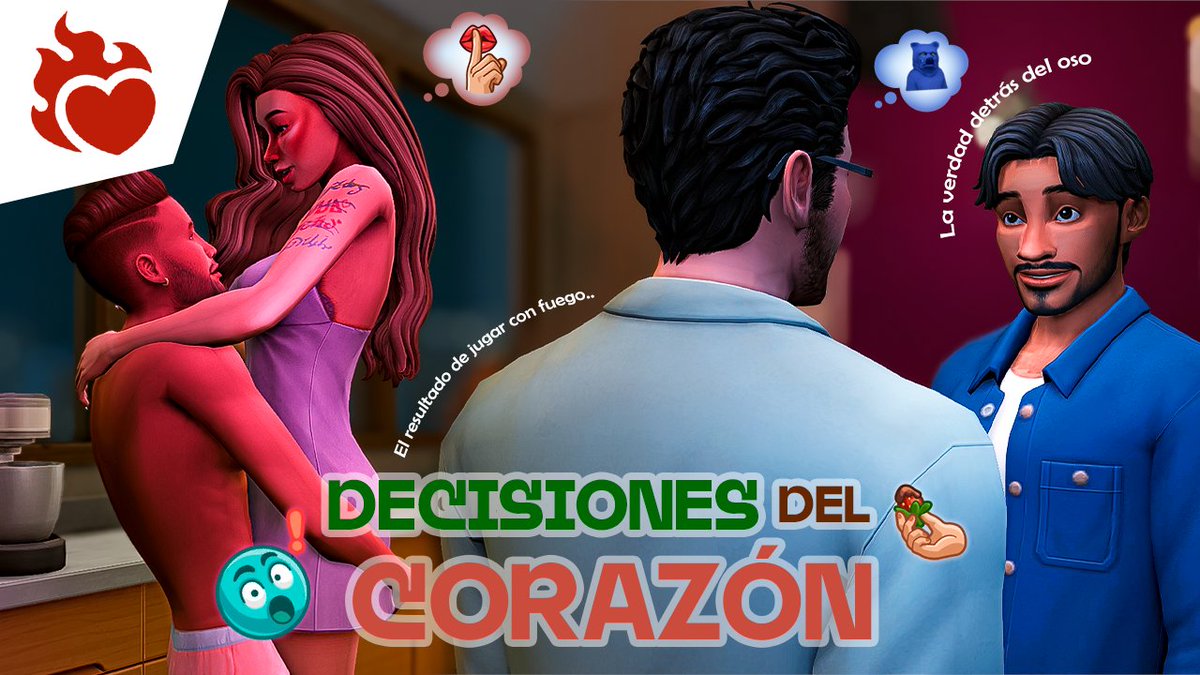 🎬 NUEVO EPI - #DecisionesDelCorazón
.
El misterio de la cara del oso triste… por fin sale a la luz. 🧸💔 mientras tanto… una segunda cita con Estrella Solitaria enciende emociones que ya no pueden ocultarse. ✨Esta noche nada será como antes. 🔥
.
link: youtu.be/Ku0n1Z7FQeo