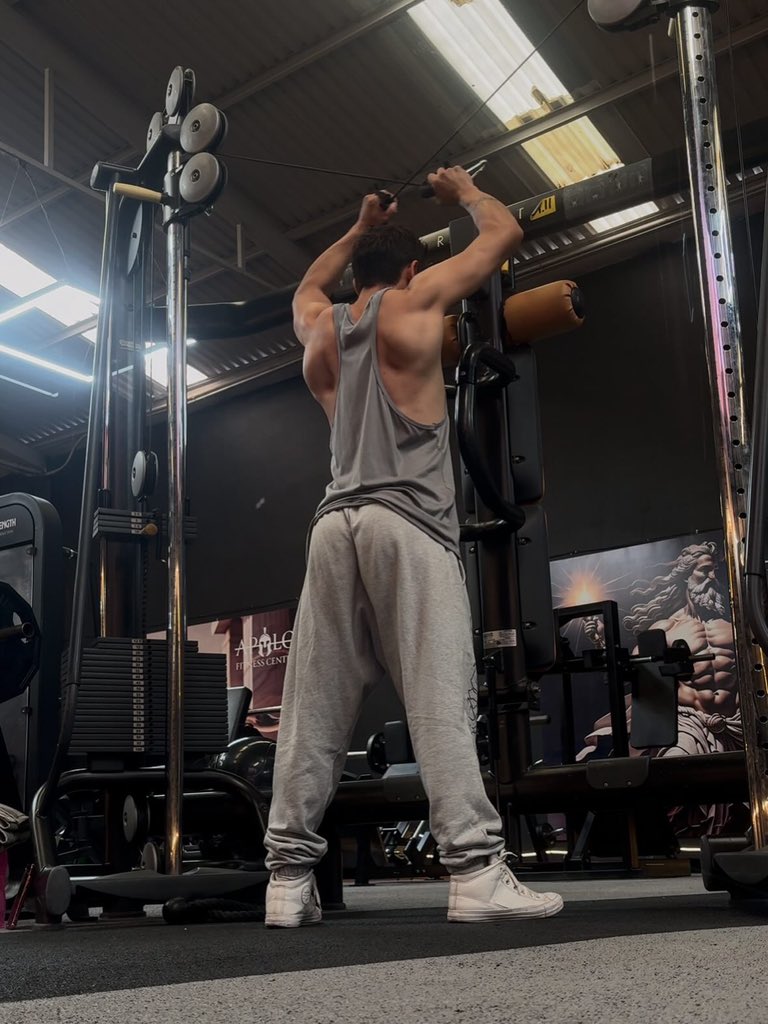 Alexjandro0210's tweet image. Aperturas posteriores en polea cruzado o Cruce inverso en polea #posterior  #espalda #fitness #gym #teambossangelito