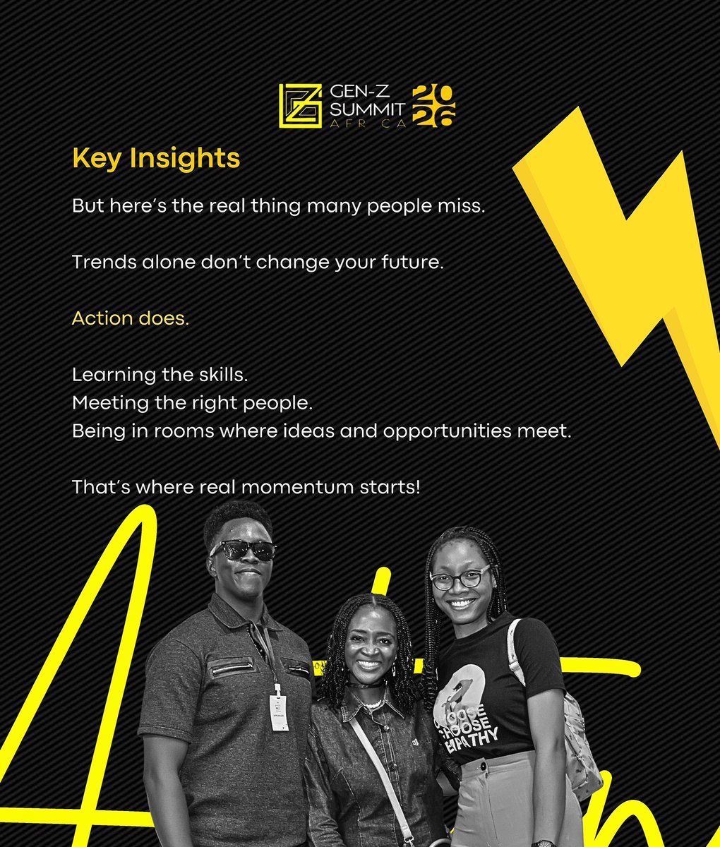 Gen Z Summit Africa #GenZSummit2025 tweet media