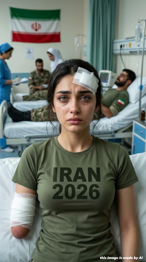 SarahKhan463's tweet image. “She lost her arm, but not her courage.
Pray for all those affected by war. 🙏
Support peace, support humanity.”

disclaimer: This image is made by Ai 

#Peace #Support #Humanity #Respect