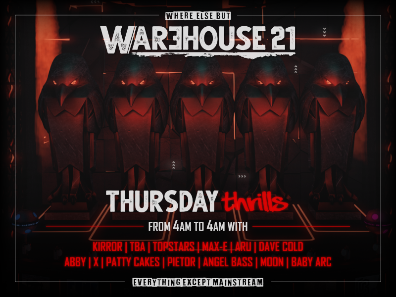 Warehouse 21 tweet media