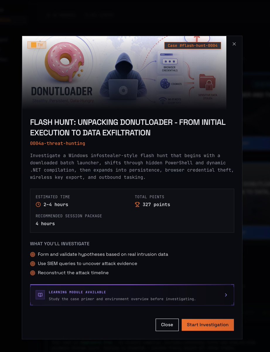 Threat Hunting Labs tweet media