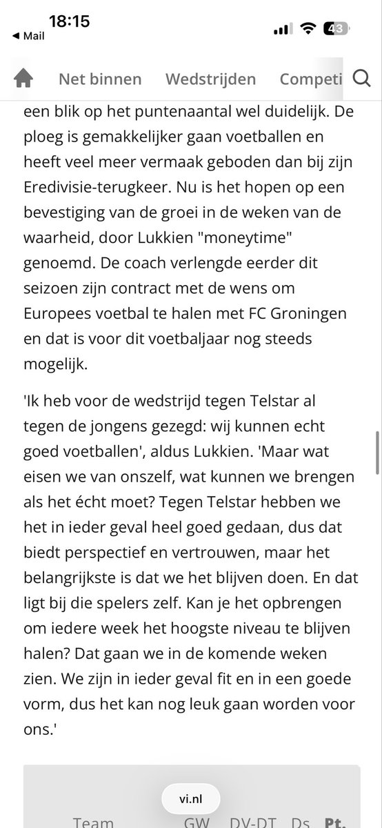 InsideFCGrunn's tweet image. Grunn Preview #GROGAE AfterMatch #TelGRO IN @EREDiViSiE PLAATS7️⃣@ EINDKLASSERiNG WE TRUST‼️✅Wij zijn qua PUNTENAANTAL niet minder dan #Sparta, SPORT🏈Club #Heerenveen én een #FCUtrecht,Allright weliswaar in de onderlinge⚽️confrontaties 2x verloren van SP-AR-TA,maar👀⤵️Same4️⃣1️⃣🤗