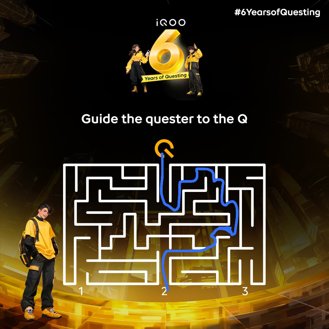 nidhiiiee's tweet photo. @IqooInd Path 2
#6YearsOfQuesting #iQOO #anniversarycontest
@IqooInd
@Dadaofhsr
@stopthestart
@SapnaChawlaa84 https://t.co/pGcQiML4Pg