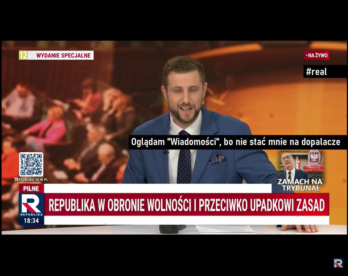 Ogladam"Wiadomości",bo nie stać mnie na dopalacze2 tweet media