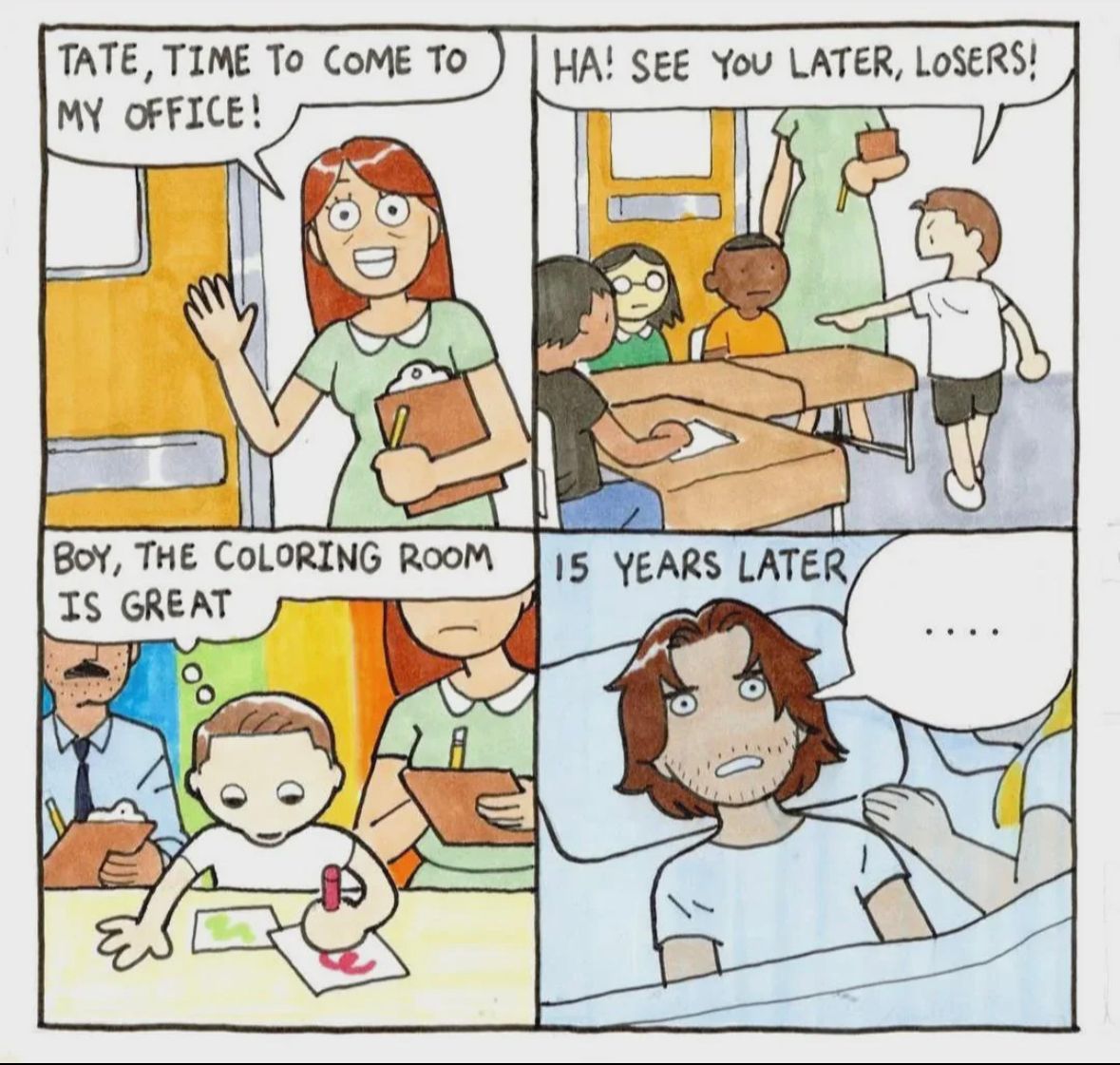 Glassbuttboy's tweet photo. Found this comic and made a more realistic version of it https://t.co/dMdrktL9Xa