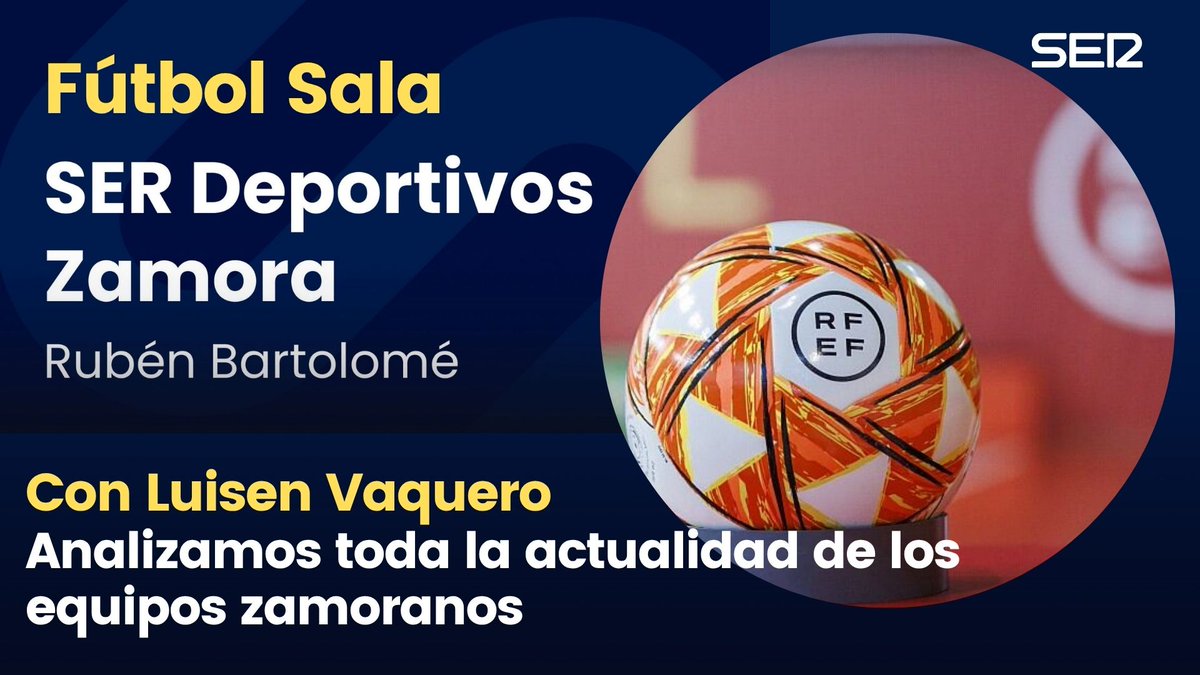 🔉AUDIO | 9⃣ de abril: 

🥅Tiempo de fútbol sala con Luisen Vaquero: 

🔵⚪️Hablamos con el nuevo técnico del <a href="/AtlBenavente/">Club Atlético Benavente F.S.</a> , Santi Calero

👉#RZSerPodcast, ¡dale al play!:

cadenaser.com/audio/17757460…