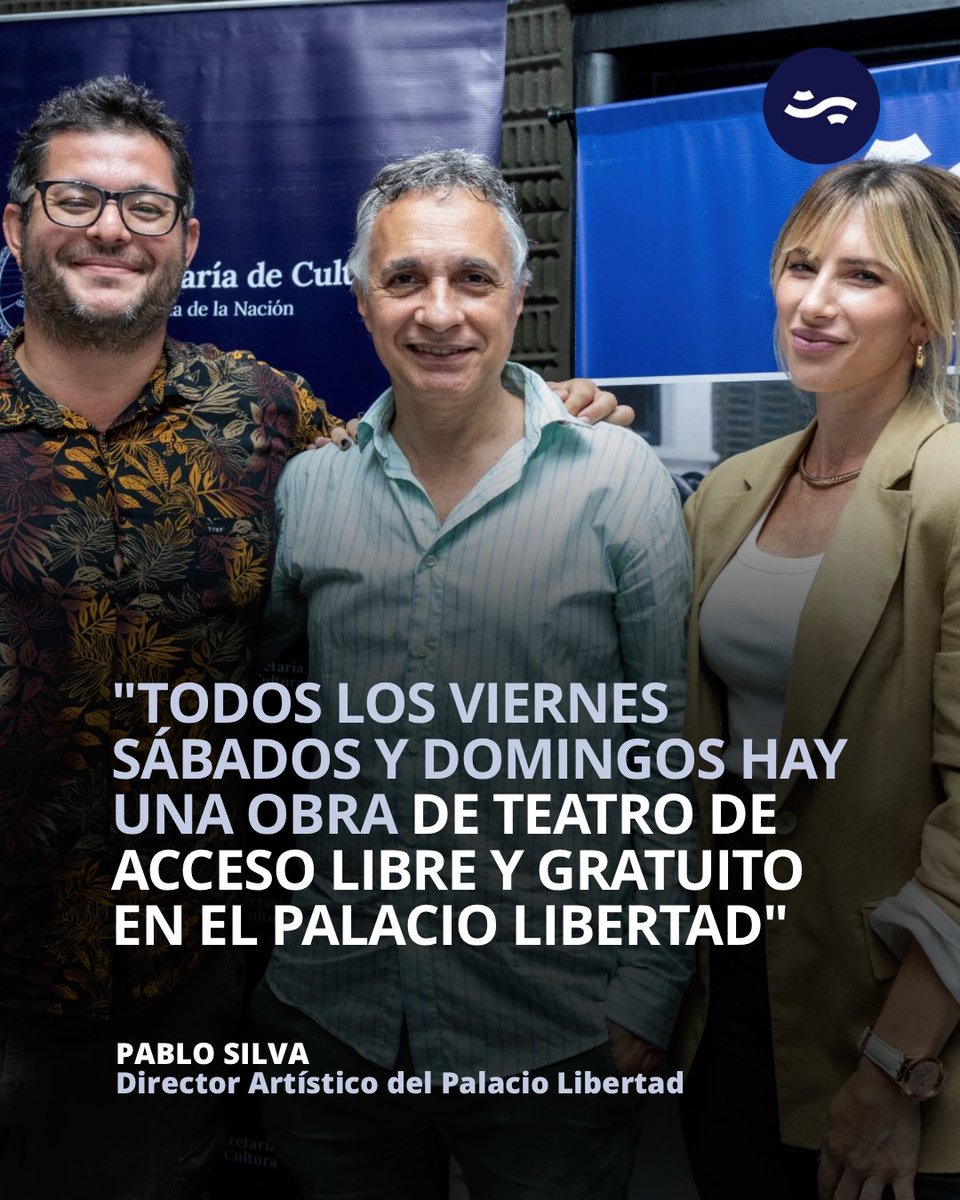 NacionalAM870's tweet photo. ¡Salió un nuevo programa de #CulturaNacional! 🎙️

Hoy con Daniela Pantano: 
✅ Pablo Silva (Director Artístico del Palacio Libertad) ✅ Mariana Valdez (Conservación y Restauración de Patrimonio) 
✅ Agenda Federal y actualidad de museos nacionales.

https://t.co/1gOU7VlSVq https://t.co/FVpDtJOX4P