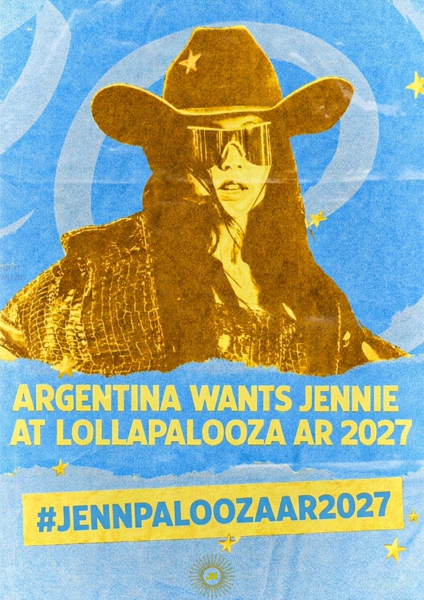 JENNIE ARGENTINA 🇦🇷 tweet media