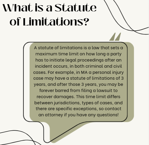 ScalliMurphyLaw's tweet photo. You may have heard the term - SOL, but what does that mean? Here is a breakdown of what that term means and why you may hear it during the process of a case!
Reminder: This is not legal advice and is purely for informational purposes only. Please contact an attorney. https://t.co/ojNCAXhwbH
