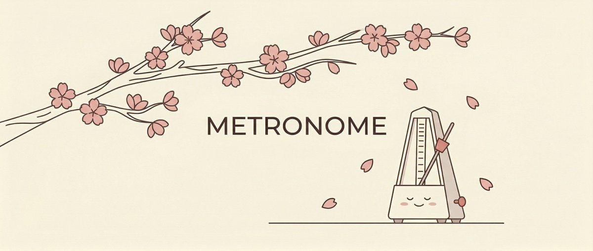 Metronome 🎶 tweet media