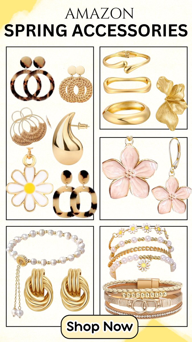 vestellite's tweet photo. Cute, simple spring accessories for everyday style!

Shop all these items from my Amazon storefront 👇

https://t.co/CJBErMlh96

#CommissionsEarned #spring #springaccessories #accessories #amazonfinds #springfashion https://t.co/XkBH1Zay6t