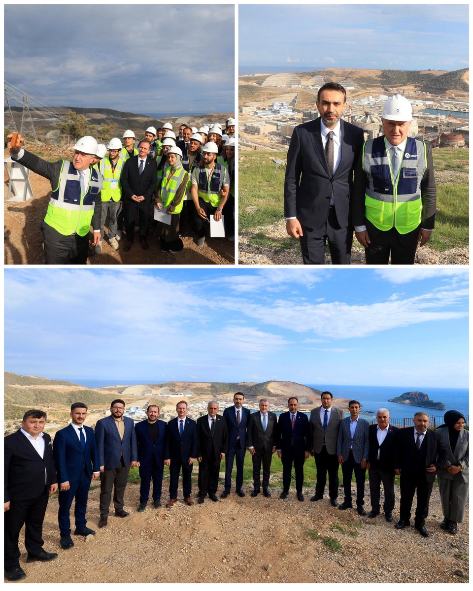 📍 Mersin | Gülnar

✅ Akkuyu Nükleer Güç Santrali Ziyareti

Gençlik ve Spor Bakanımız Sayın Dr. Osman Aşkın Bak, Mersin Valimiz Sayın Atilla Toros, Mersin Milletvekillerimiz Sayın Ali Kıratlı, Sayın Hasan Ufuk Çakır, İl Yönetim Kurulu Üyelerimiz, İlçe Başkanlarımız, Gülnar