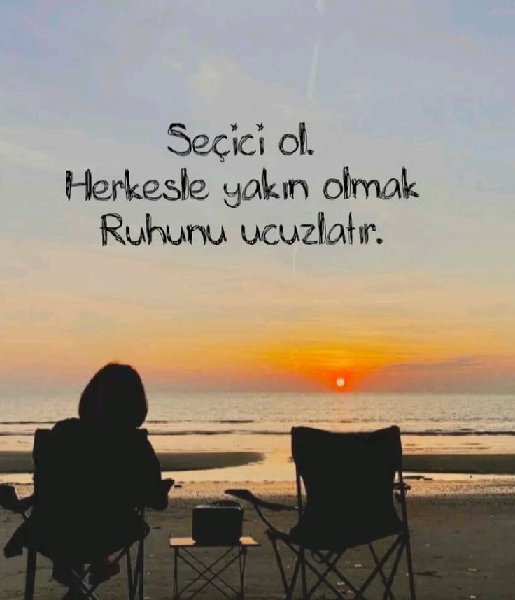 seçici ol!