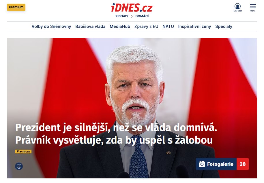 Podle vedoucího katedry ústavního práva PF UK Marka Antoše vláda nemůže omezovat prezidenta republiky v zahraničních cestách: "Osobně se domnívám, že v oblasti zahraniční politiky a mezinárodních vztahů je prezident republiky podle ústavy silnější, než si možná vláda či ministr