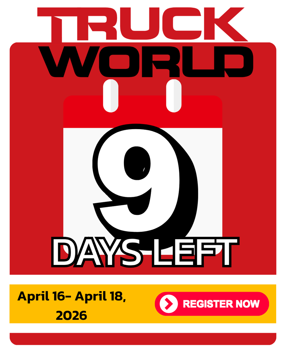 sarbjitkaur1's tweet photo. On another note:  Use promo code KAPOW for FREE admission to Truck World 2026! April 16th! Why go?  ➡️Explore 500+ exhibitors.  📷Emerging tech and trends. 📷Get Hired.  📷Compare Vendors  📷https://t.co/MycE6WS9Xo #SupplyChain #Logistics #CareersInTrucking https://t.co/xTBa87Yy4y
