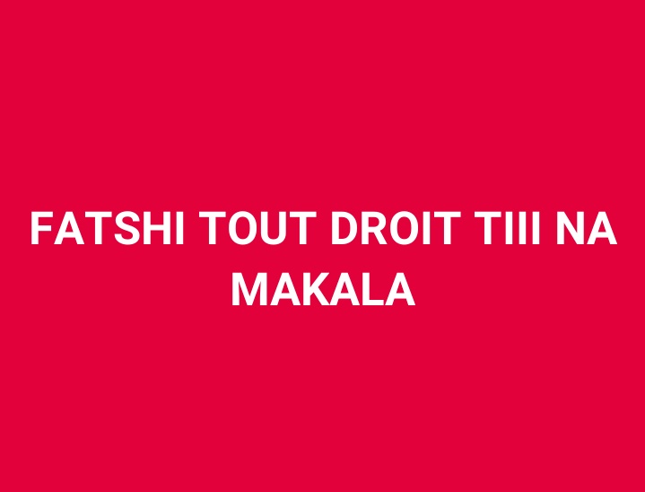 CONGO RÉVOLUTION tweet media