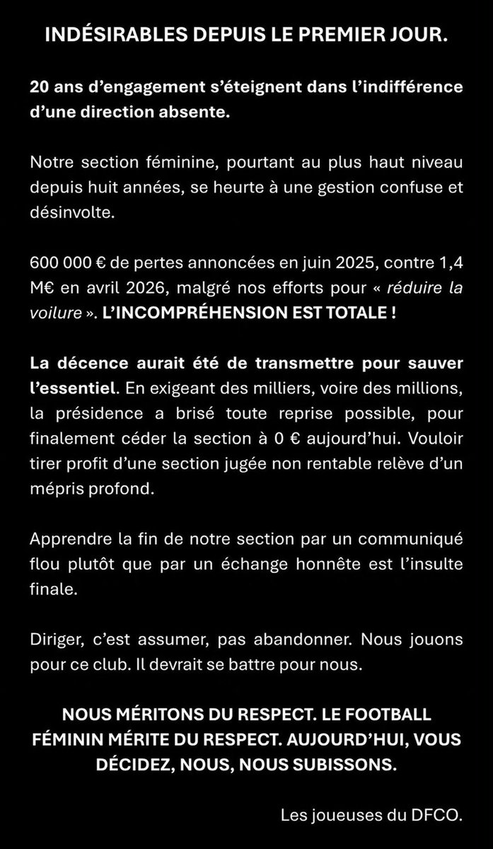 Première Ligue Reporter tweet media