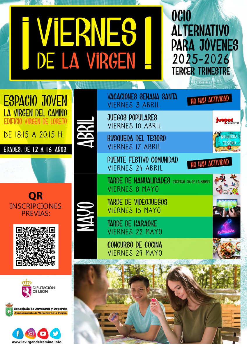 Municipio de Valverde de la Virgen tweet media