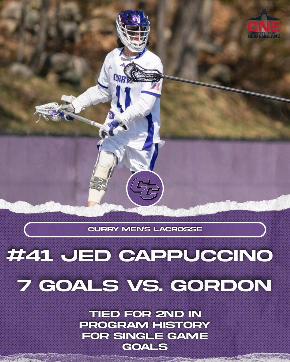 Curry College Men’s Lacrosse tweet media