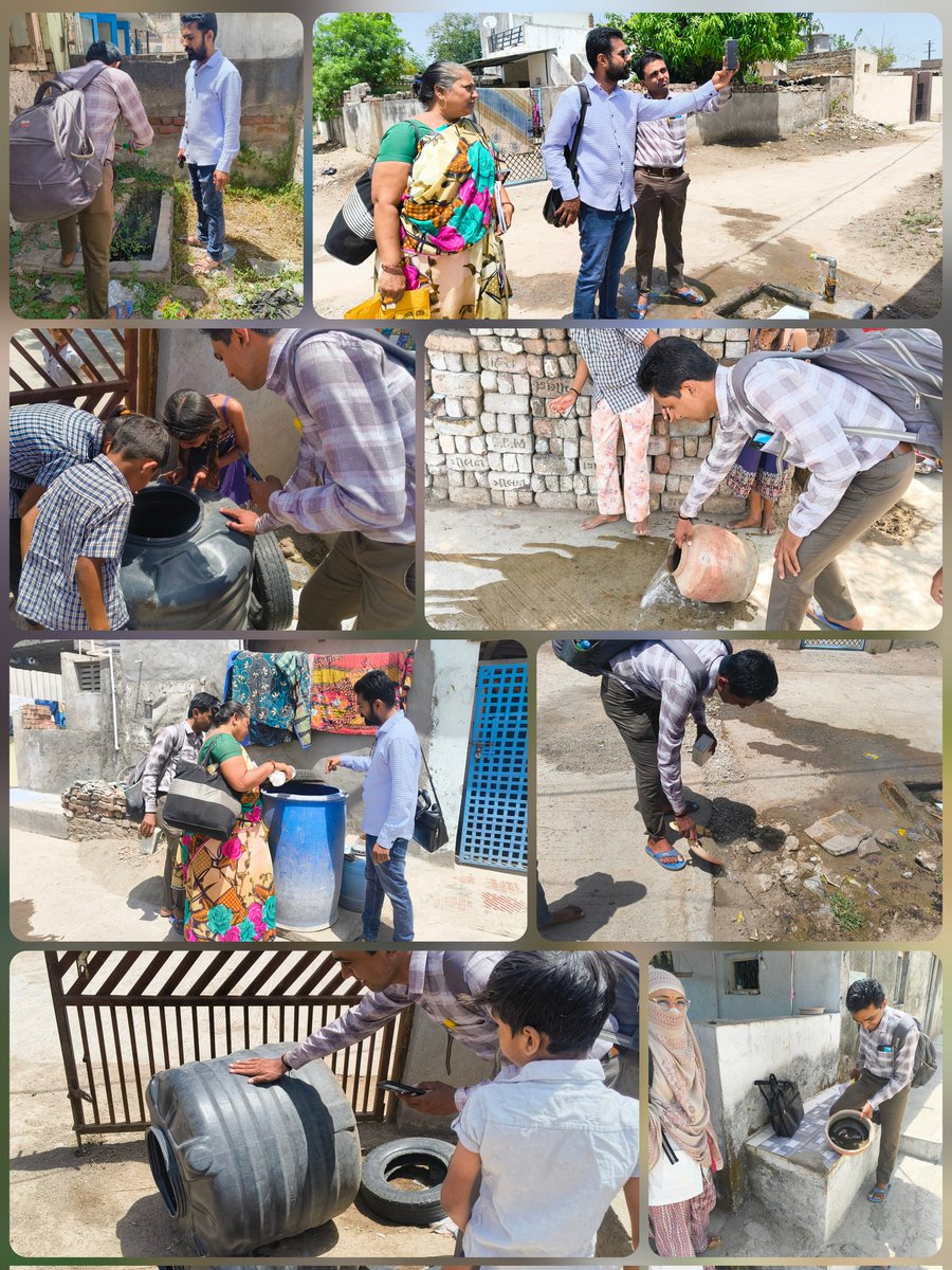ThoShihorBvn's tweet photo. Today in Sihor Urban area ALA Checked By THO Office Team.
✳️ H2H ALA Measures
✳️ Source Reductions
✳️ Chlorine OT Test
✳️ SBCC & Iec
#Check_Clean_Cover
#Step_To_Defeat_Dengue
@HealthDeptGuj
@NHMGujarat
@Collectorbhav
@BhavnagarDdo
@CDHOBhavnagar
@DMOBhavnagar https://t.co/F0hNlbxJFG