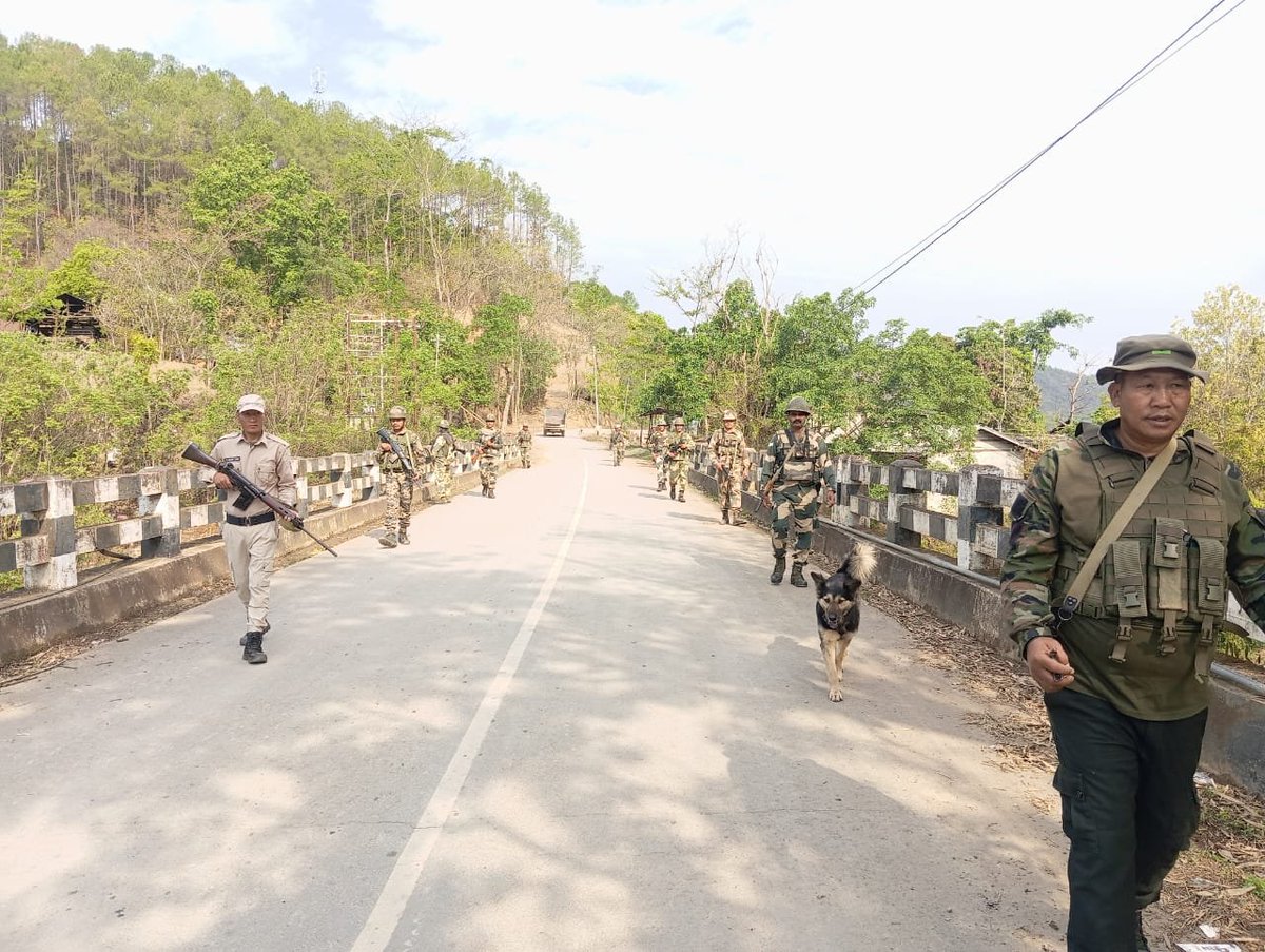 Manipur Police tweet media