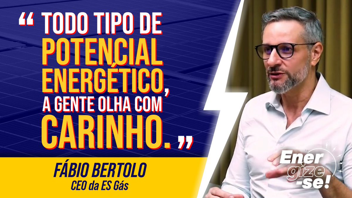 Fábio Bertolo (ES Gás), revela os planos e objetivos da empresa. Narra a interessante história da Energiza, empresa que incorporou a ES Gás. E explica os planos de expansão da ES Gás para biometano e biofertilizantes. Veja mais neste corte do ENERGIZE-SE! youtube.com/watch?v=kooHqc…