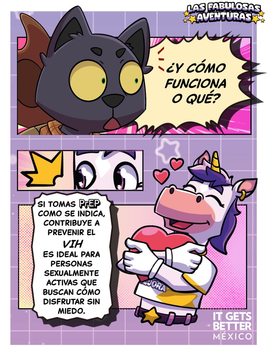 ItGetsBetterMx's tweet image. ¿Sabías que existe una forma muy efectiva de prevenir el VIH antes de una posible exposición? Se llama PrEP 💜
Infórmate, cuídate y decide con libertad. 🌈⭐
#PrEP #SaludSexual 

🎨 @wizardbearg

🔗 itgetsbettermx.org/busca-ayuda/re…