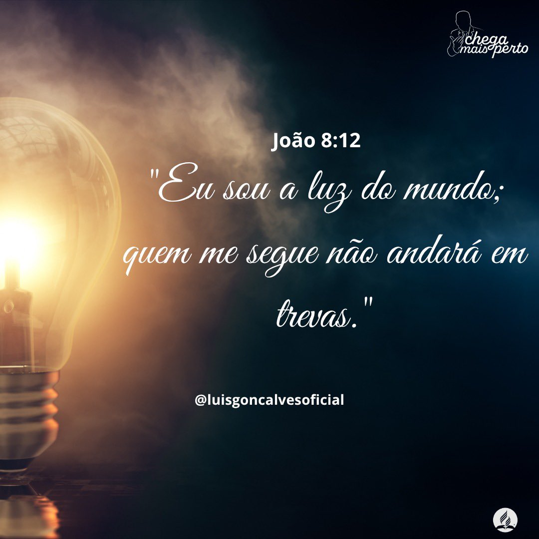 Chega Mais Perto! Seguir a Cristo é caminhar com direção, esperança e paz. Mesmo em meio à escuridão, a luz de Jesus ilumina o caminho, dissipa o medo e nos conduz à verdadeira vida. Não importa quão escura pareça a jornada — com Ele, sempre haverá luz e esperança!