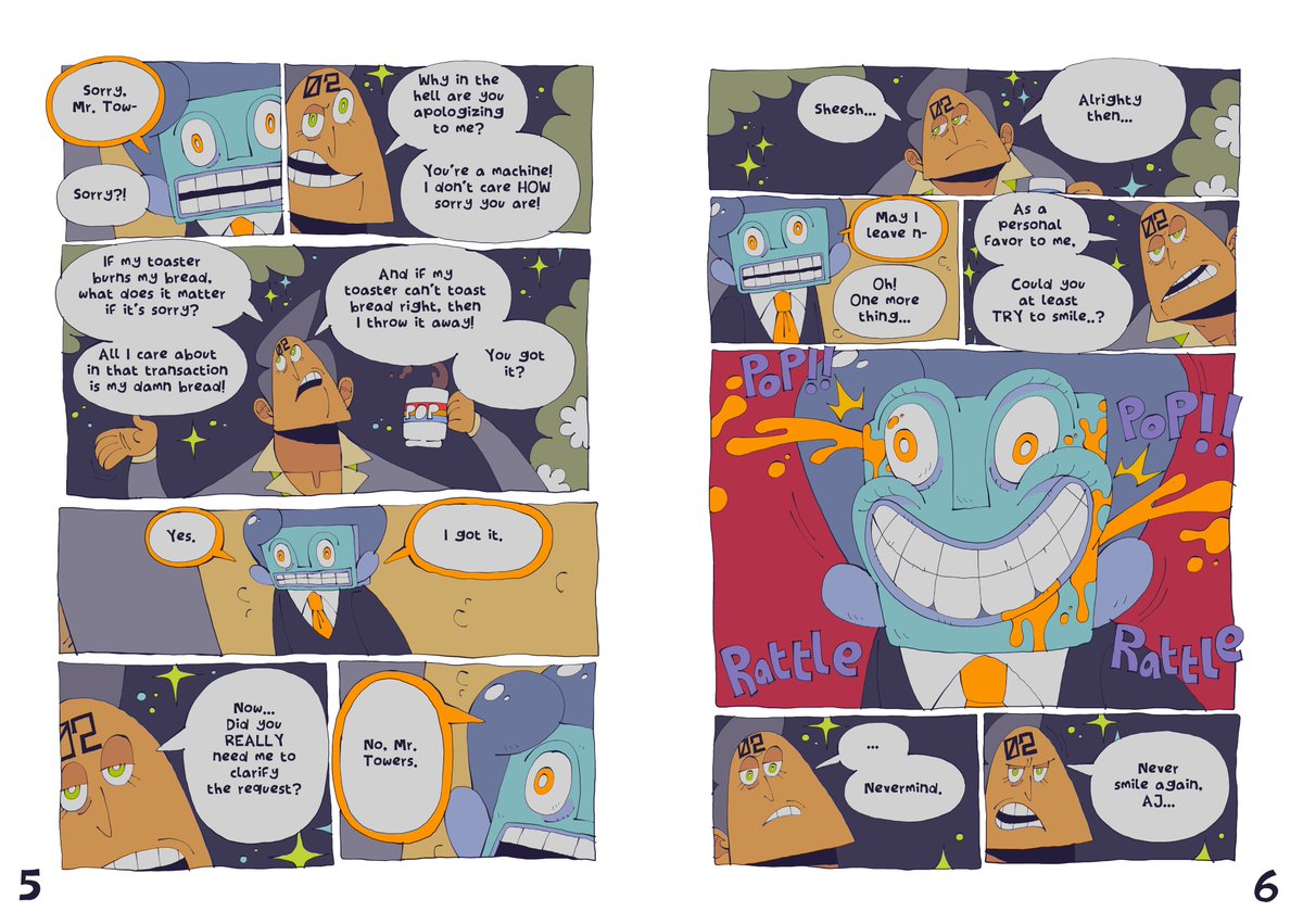 bubbydarkstar's tweet image. ‼️im making a graphic novel series called TALES FROM DARKWORLD, it's a funny surreal sci-fi tragi-comedy about co-workers IN SPACE, and you can check out the first chapter HERE‼️
#graphicnovel #indiecomics #scifi