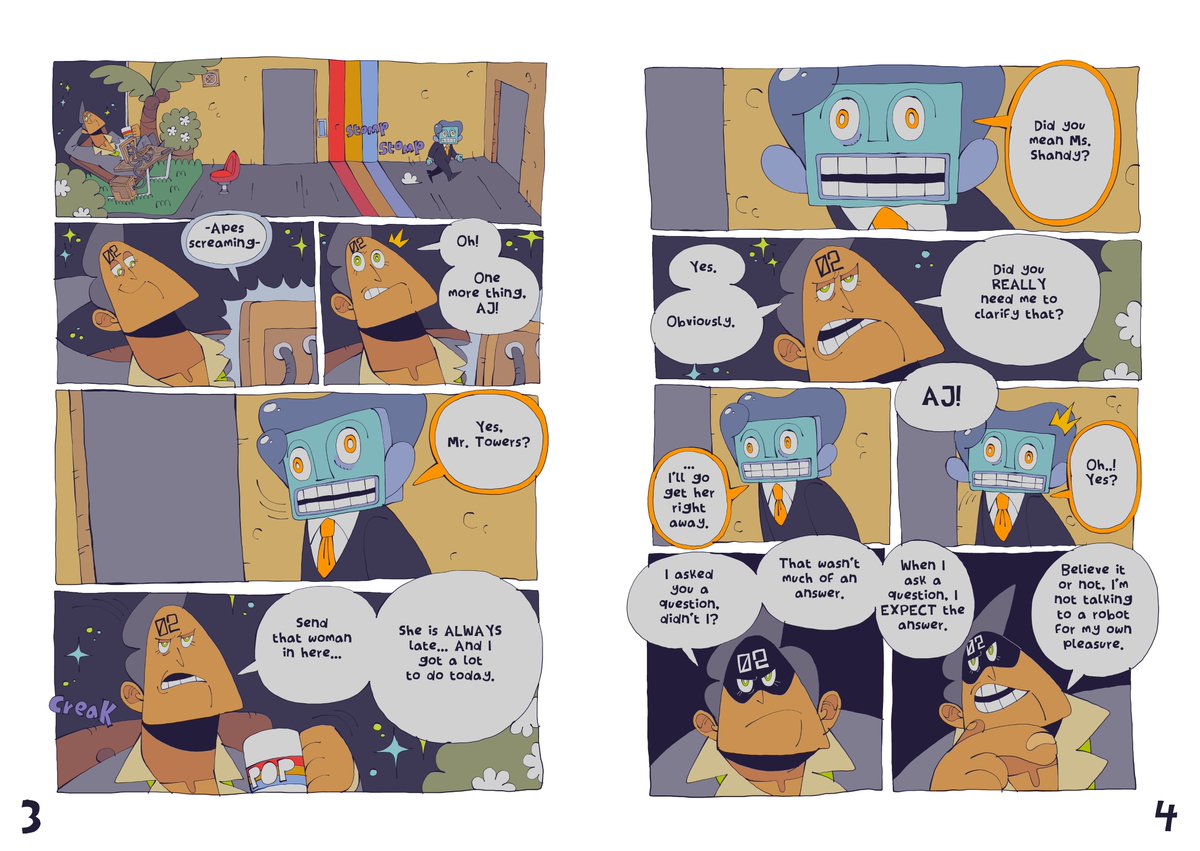 bubbydarkstar's tweet image. ‼️im making a graphic novel series called TALES FROM DARKWORLD, it's a funny surreal sci-fi tragi-comedy about co-workers IN SPACE, and you can check out the first chapter HERE‼️
#graphicnovel #indiecomics #scifi