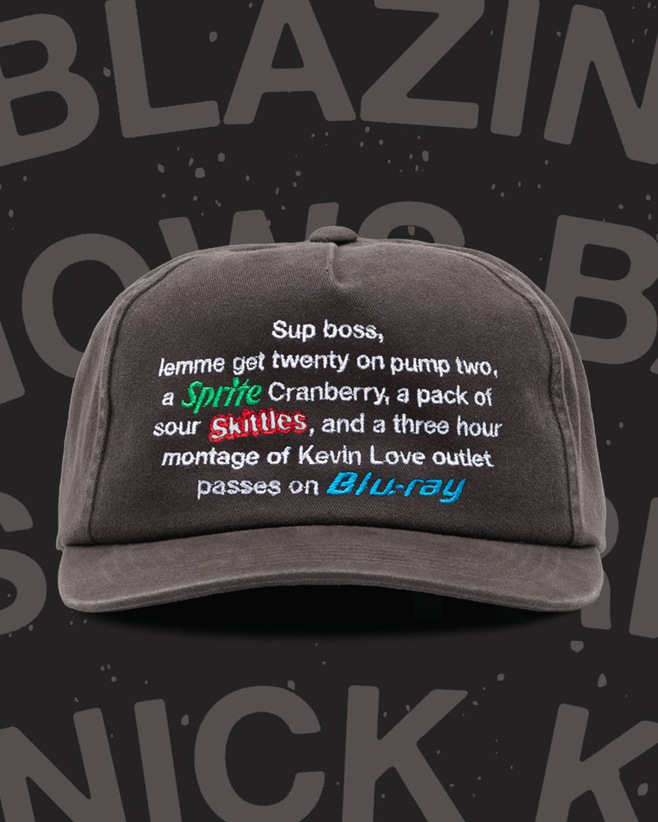 TRILLBLAZIN's tweet photo. BACON EGG N CHEESE 

COLLAB 2 WITH NICK KNOWS BALL AVAILABLE NOW 🔥🔥🔥 https://t.co/MJhvYpE5JU