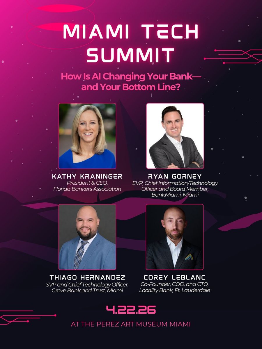 MiamiTechSummit tweet media