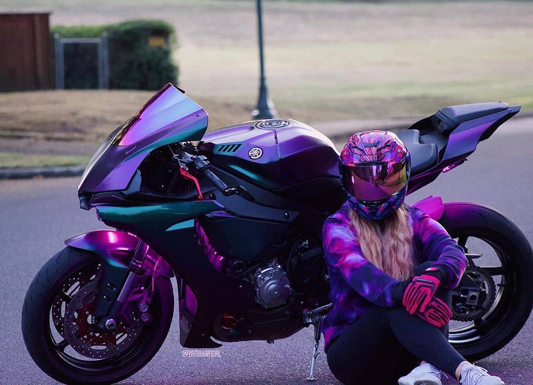 MoreMotorcycles's tweet image. #Yamaha R6 
#BikerGirl 

📷
IG: yamahagirl